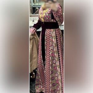 Embroidered Thobe Dress